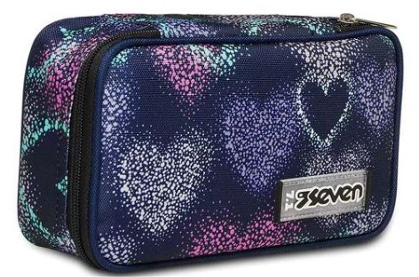 Astuccio scuola Seven Quick Case Freethink Girl Festival Fuchsia